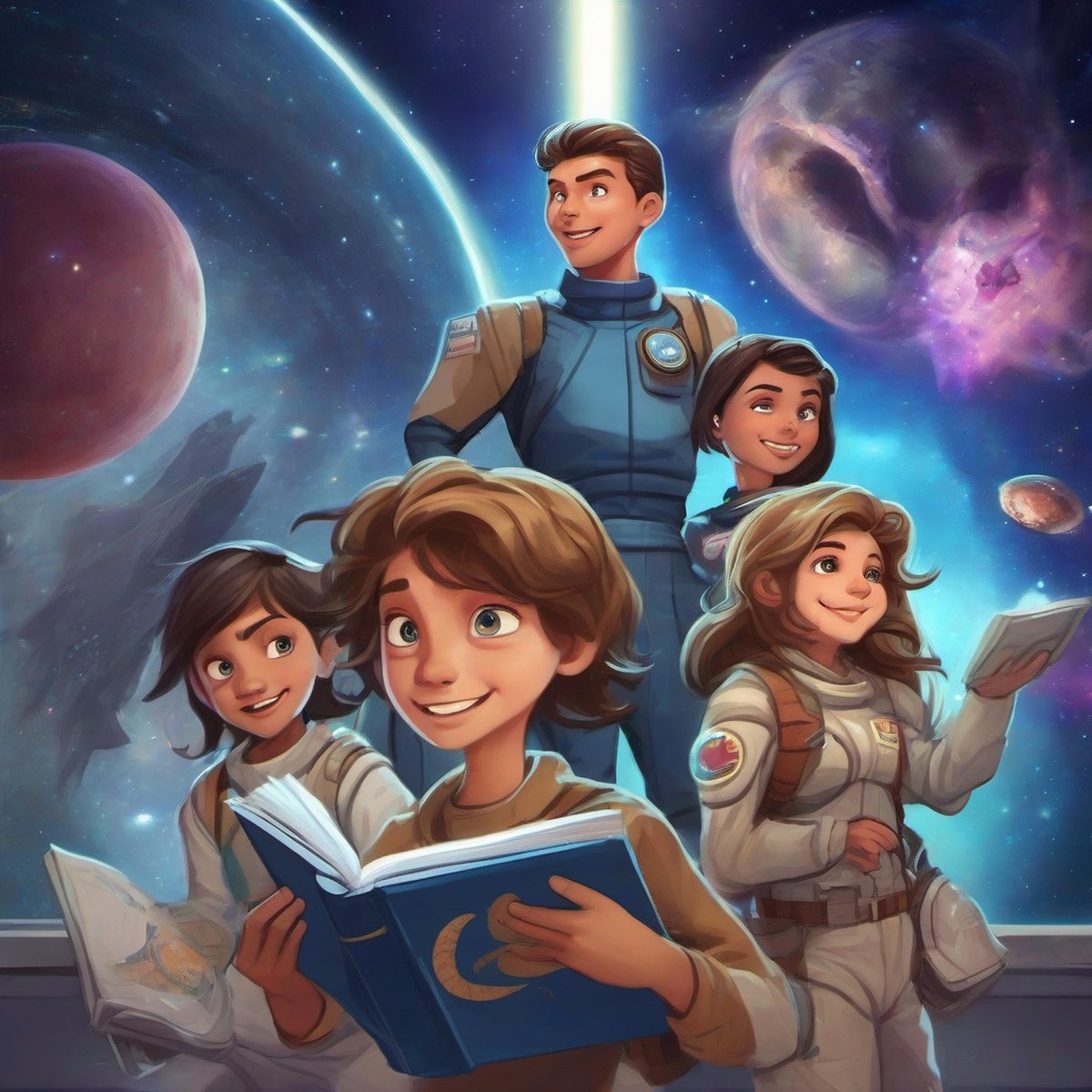 The Dragon Riders of Galactic Space Station 7