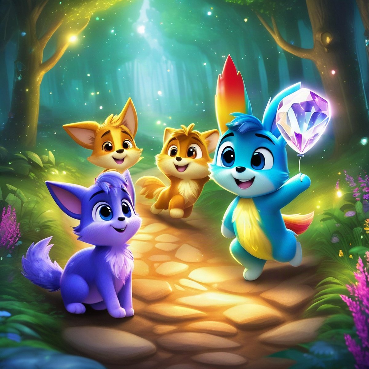 The Glimmer Grove: A Race of Light