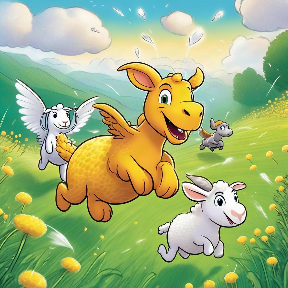 The Great Sky-Scoot Race