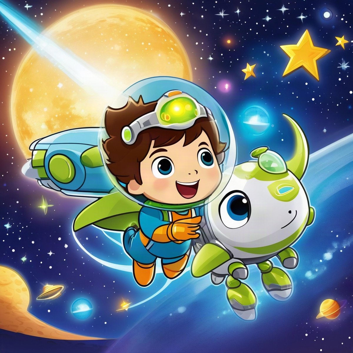 The Starlight Toy Rocket