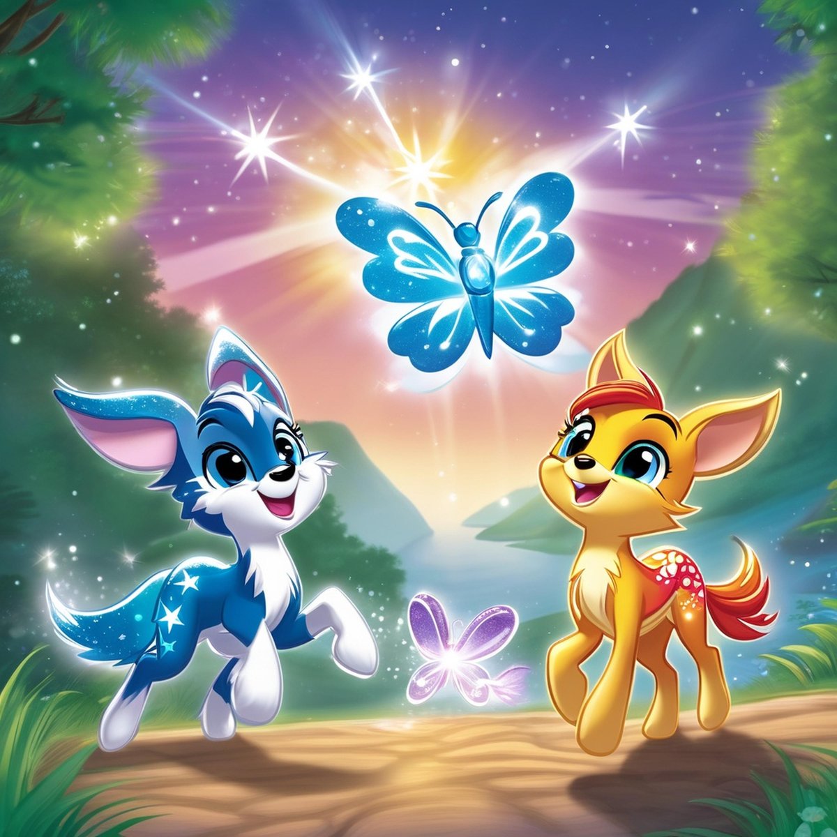 The Sunset Sparkle Race